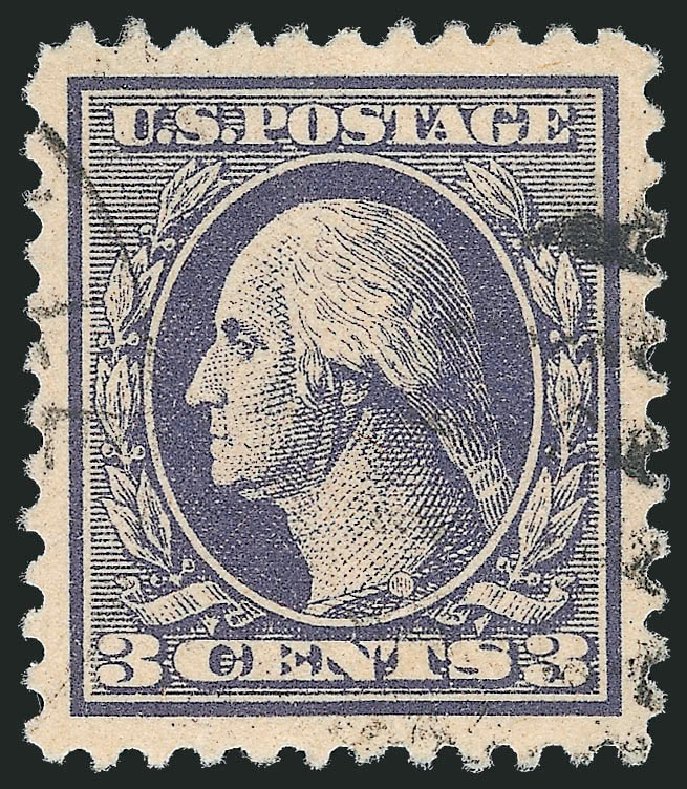 US Stamp Prices Scott Catalogue # 529 - 1918 3c Washington Offset Perf 11. Robert Siegel Auction Galleries, Oct 2012, Sale 1032, Lot 3618