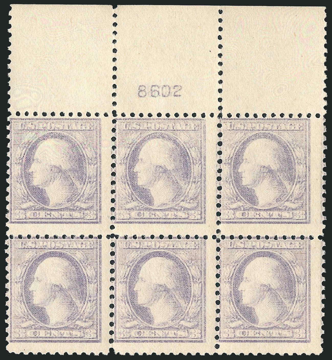 Value of US Stamps Scott Catalog 529 - 3c 1918 Washington Offset Perf 11. Robert Siegel Auction Galleries, Oct 2010, Sale 997, Lot 6071
