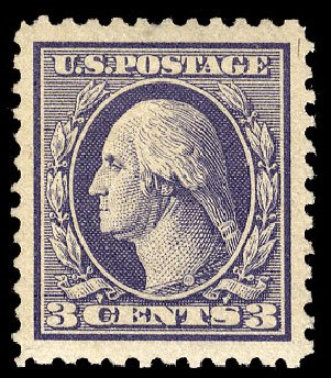 Price of US Stamps Scott Catalog 529: 1918 3c Washington Offset Perf 11. Cherrystone Auctions, Apr 2009, Sale 200904, Lot 113
