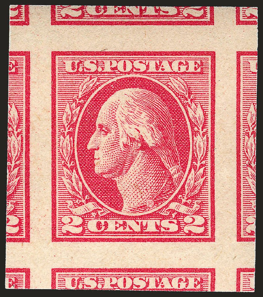 Prices of US Stamp Scott Cat. # 532: 2c 1920 Washington Offset Imperf. Robert Siegel Auction Galleries, Sep 2008, Sale 962, Lot 2817