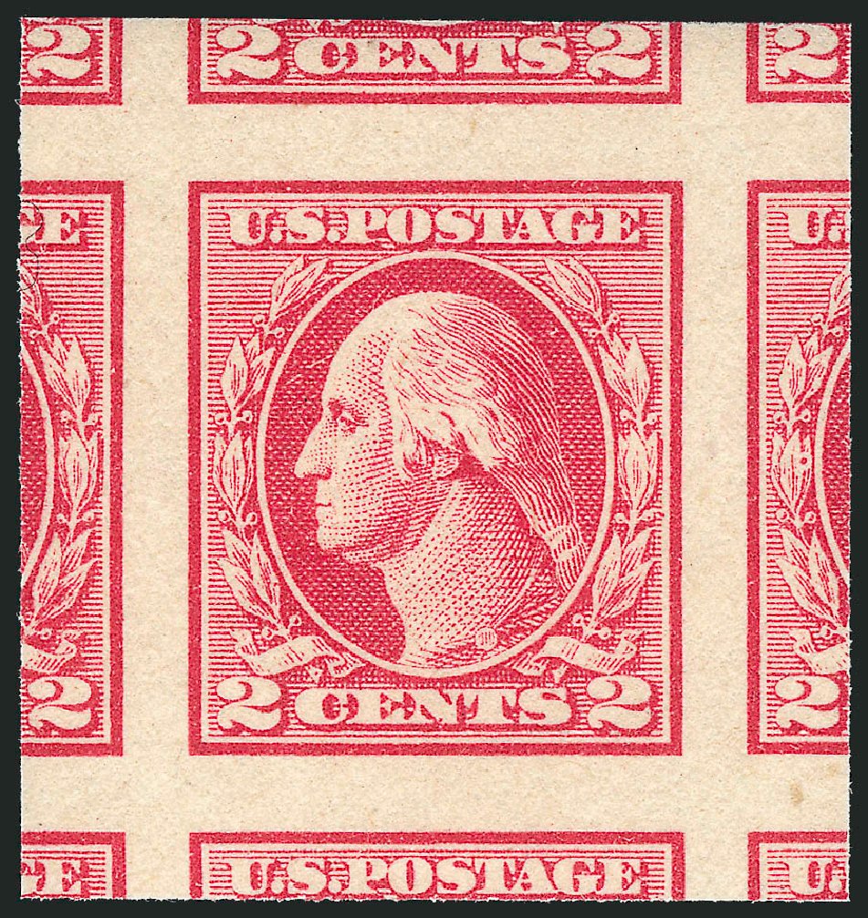 Value of US Stamp Scott Catalog # 532: 1920 2c Washington Offset Imperf. Robert Siegel Auction Galleries, Mar 2011, Sale 1007, Lot 2818