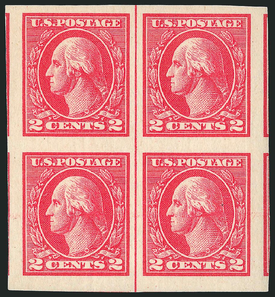 Value of US Stamp Scott Cat. 533: 2c 1920 Washington Offset Imperf. Robert Siegel Auction Galleries, Mar 2011, Sale 1007, Lot 2820