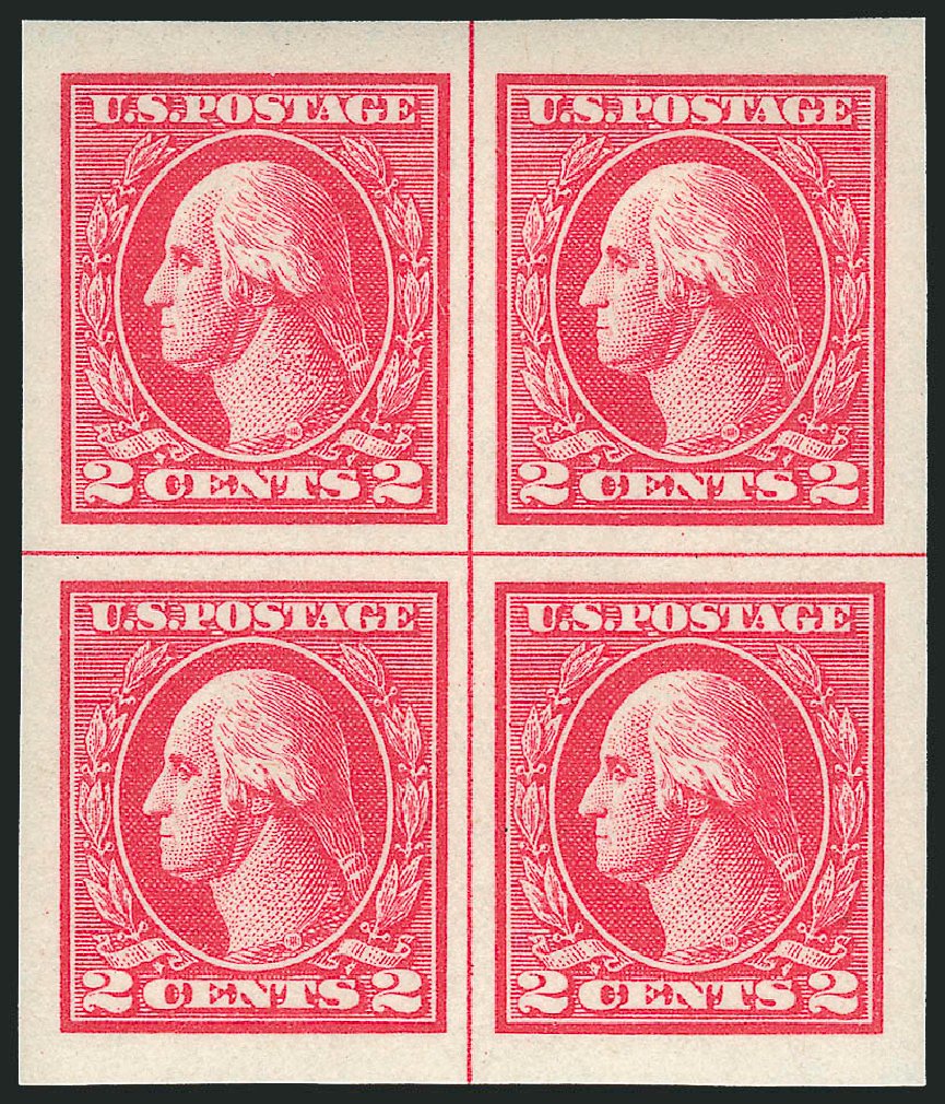 Price of US Stamp Scott Cat. # 533: 2c 1920 Washington Offset Imperf. Robert Siegel Auction Galleries, Mar 2013, Sale 1040, Lot 1931