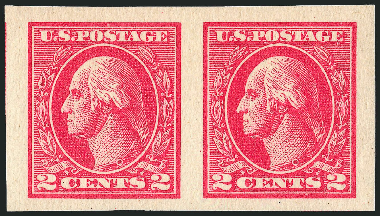 US Stamp Prices Scott # 533: 2c 1920 Washington Offset Imperf. Robert Siegel Auction Galleries, Dec 2008, Sale 967, Lot 4904