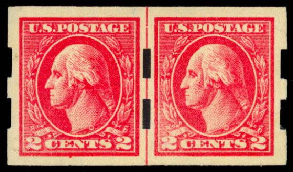 Price of US Stamp Scott # 533: 2c 1920 Washington Offset Imperf. Daniel Kelleher Auctions, May 2014, Sale 652, Lot 733