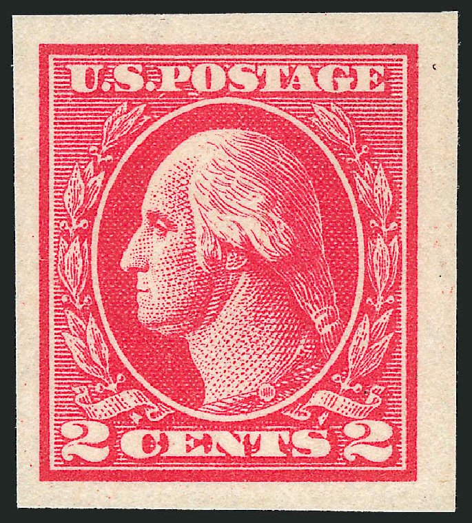 Values of US Stamp Scott Cat. # 533: 1920 2c Washington Offset Imperf. Robert Siegel Auction Galleries, Nov 2012, Sale 1034, Lot 473