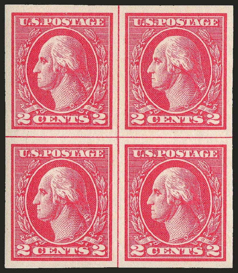 Price of US Stamp Scott #533: 1920 2c Washington Offset Imperf. Robert Siegel Auction Galleries, Jun 2009, Sale 975, Lot 1953