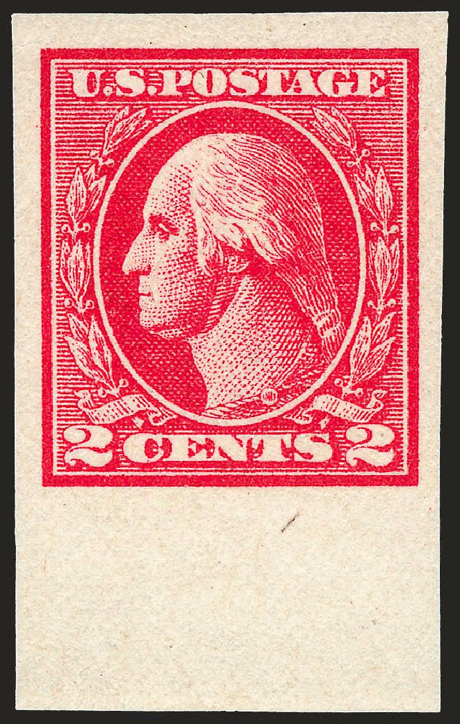 Prices of US Stamp Scott 534B: 1920 2c Washington Offset Imperf. Robert Siegel Auction Galleries, Dec 2008, Sale 967, Lot 4907