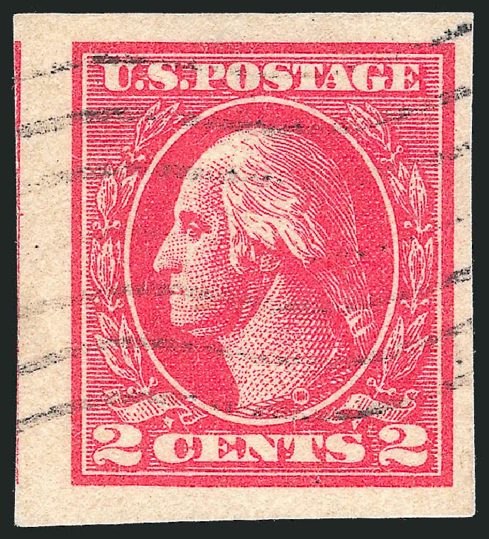 US Stamp Value Scott Catalogue #534B: 1920 2c Washington Offset Imperf. Robert Siegel Auction Galleries, Mar 2013, Sale 1040, Lot 1938