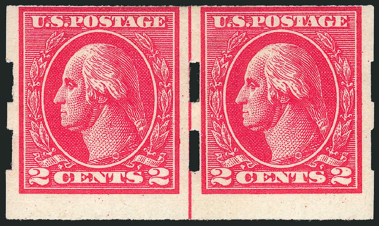 Price of US Stamps Scott 534B: 1920 2c Washington Offset Imperf. Robert Siegel Auction Galleries, Mar 2013, Sale 1040, Lot 1939