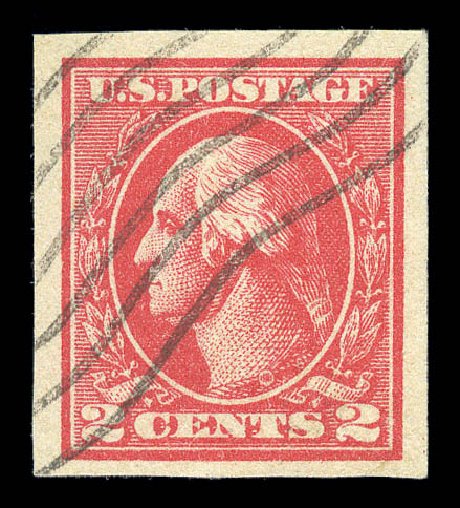 Value of US Stamps Scott Cat. # 534B: 1920 2c Washington Offset Imperf. Matthew Bennett International, Sep 2010, Sale 331, Lot 750