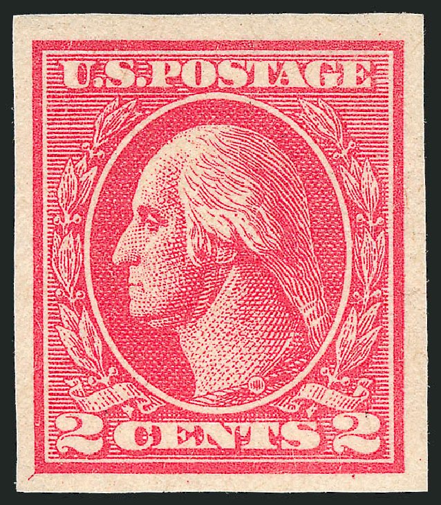 Costs of US Stamps Scott #534B: 1920 2c Washington Offset Imperf. Robert Siegel Auction Galleries, Mar 2011, Sale 1007, Lot 2821