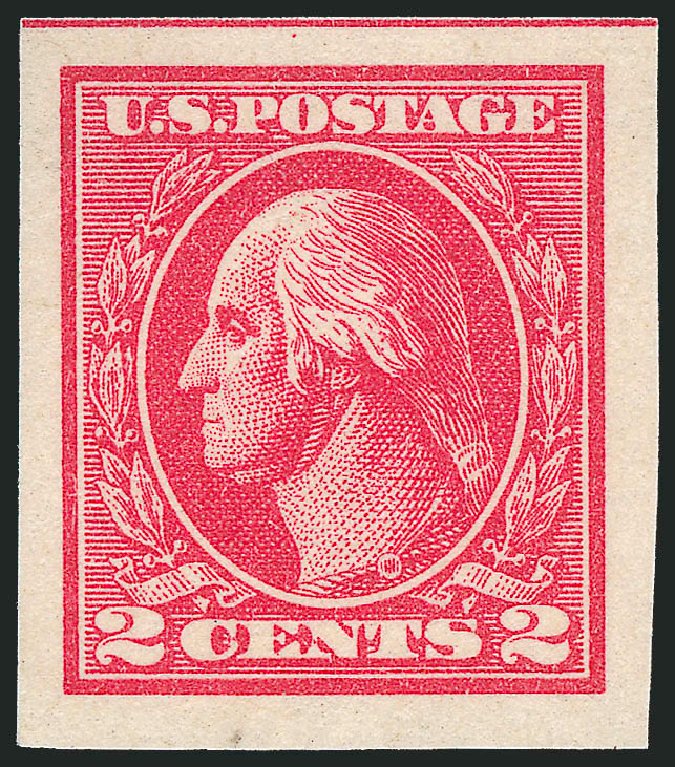 Costs of US Stamps Scott Catalogue #534B: 1920 2c Washington Offset Imperf. Robert Siegel Auction Galleries, Oct 2012, Sale 1033, Lot 4244
