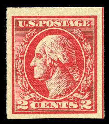 Cost of US Stamp Scott Catalog #534B: 2c 1920 Washington Offset Imperf. Matthew Bennett International, Feb 2012, Sale 340, Lot 495