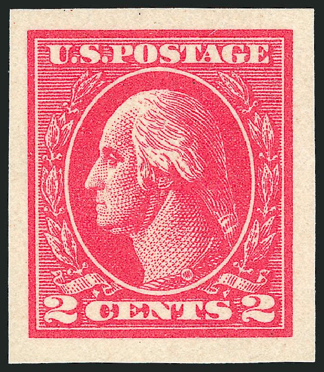 Cost of US Stamps Scott #534B  2c 1920 Washington Offset Imperf