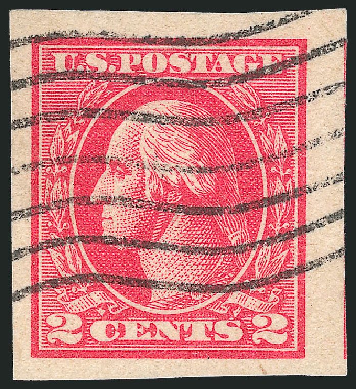 US Stamp Price Scott Cat. #534B: 1920 2c Washington Offset Imperf. Robert Siegel Auction Galleries, Dec 2012, Sale 1037, Lot 2105