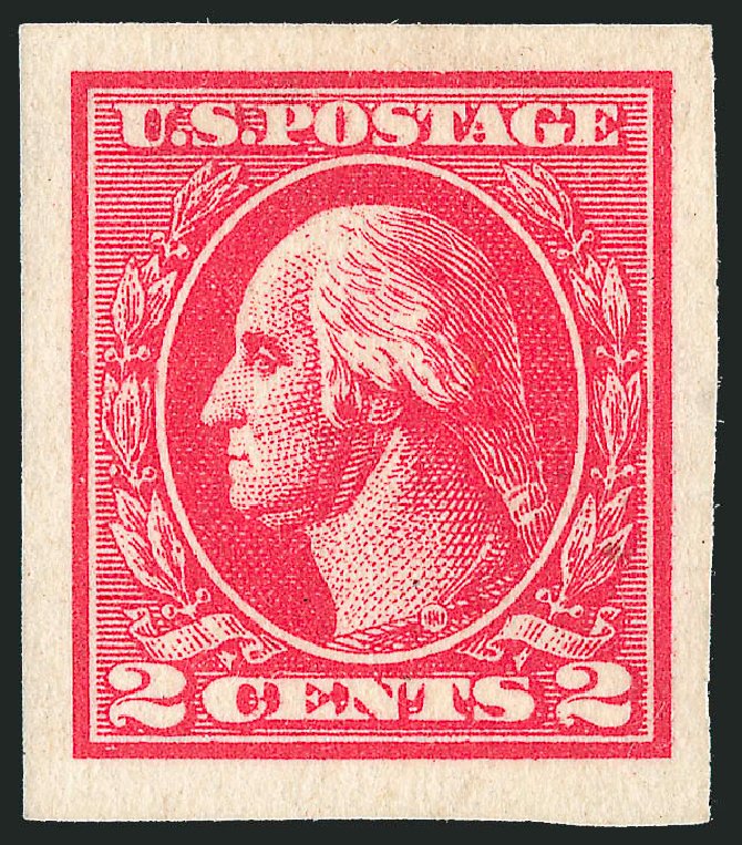 Value of US Stamps Scott #534B - 1920 2c Washington Offset Imperf. Robert Siegel Auction Galleries, Oct 2011, Sale 1014, Lot 2033