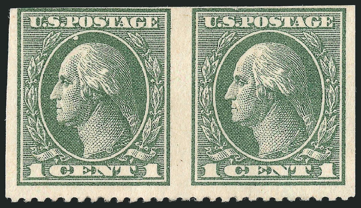 US Stamp Price Scott Catalog # 536: 1919 1c Washington Offset Perf 12.5. Robert Siegel Auction Galleries, Mar 2013, Sale 1040, Lot 1943