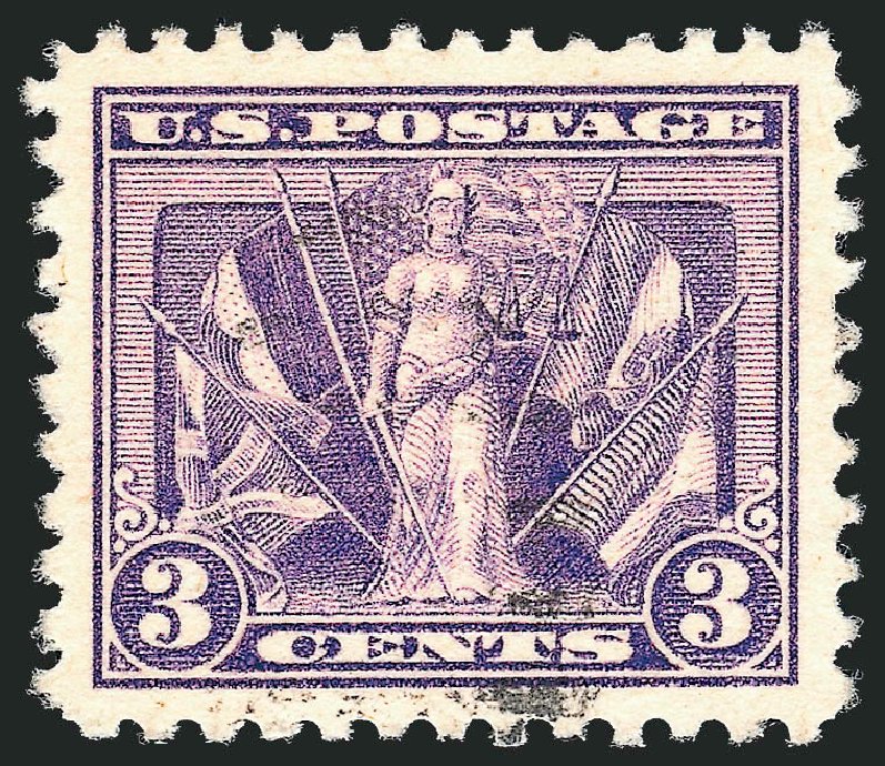 Costs of US Stamp Scott Cat. # 537: 1919 3c Victory. Robert Siegel Auction Galleries, Sep 2012, Sale 1028, Lot 453