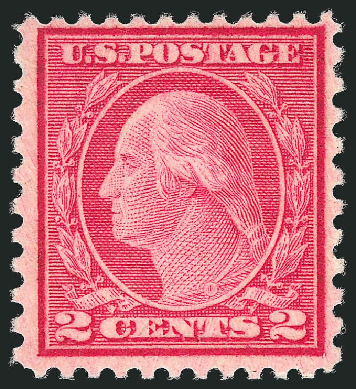 US Stamps Values Scott Catalogue #539: 2c 1919 Washington Rotary Perf 11x10. Robert Siegel Auction Galleries, Oct 2011, Sale 1014, Lot 2037