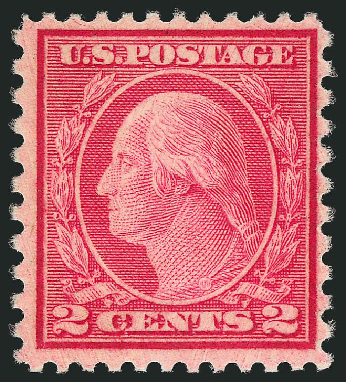 US Stamps Values Scott Catalogue #539 - 2c 1919 Washington Rotary Perf 11x10. Robert Siegel Auction Galleries, May 2013, Sale 1044, Lot 308