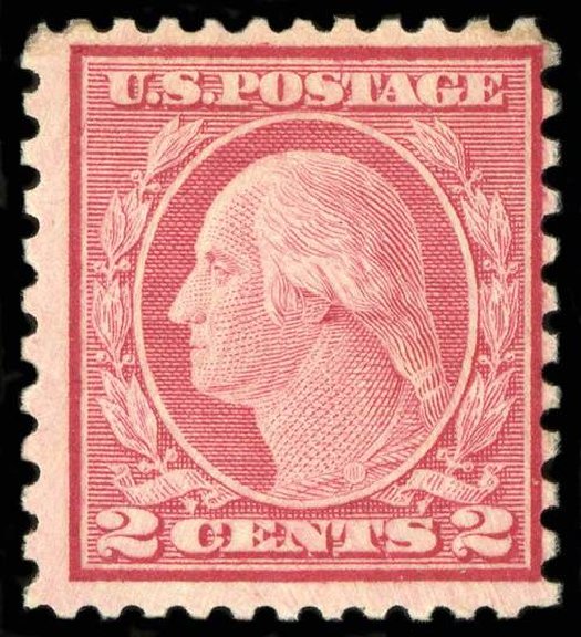 US Stamps Values Scott Catalog # 539: 2c 1919 Washington Rotary Perf 11x10. Spink Shreves Galleries, Jul 2015, Sale 151, Lot 318