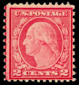 Price of US Stamps Scott Catalogue 539 - 1919 2c Washington Rotary Perf 11x10. Daniel Kelleher Auctions, Dec 2013, Sale 640, Lot 450