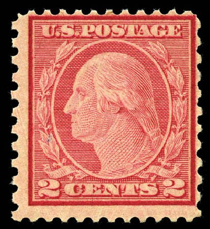US Stamp Value Scott Catalogue 539 - 1919 2c Washington Rotary Perf 11x10. Matthew Bennett International, Mar 2012, Sale 344, Lot 4665
