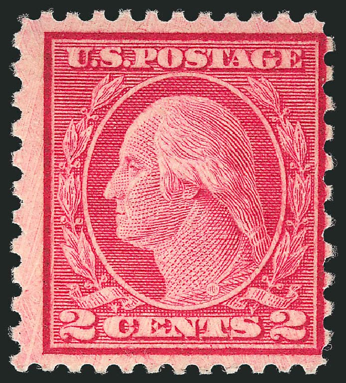US Stamp Prices Scott Catalogue # 539 - 1919 2c Washington Rotary Perf 11x10. Robert Siegel Auction Galleries, Jun 2012, Sale 1026, Lot 1462