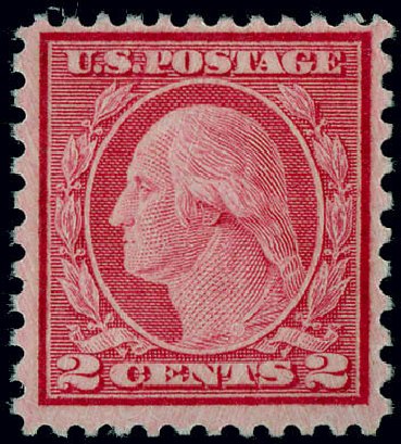 Values of US Stamp Scott Catalogue #539: 1919 2c Washington Rotary Perf 11x10. Matthew Bennett International, Jun 2008, Sale 328, Lot 1033