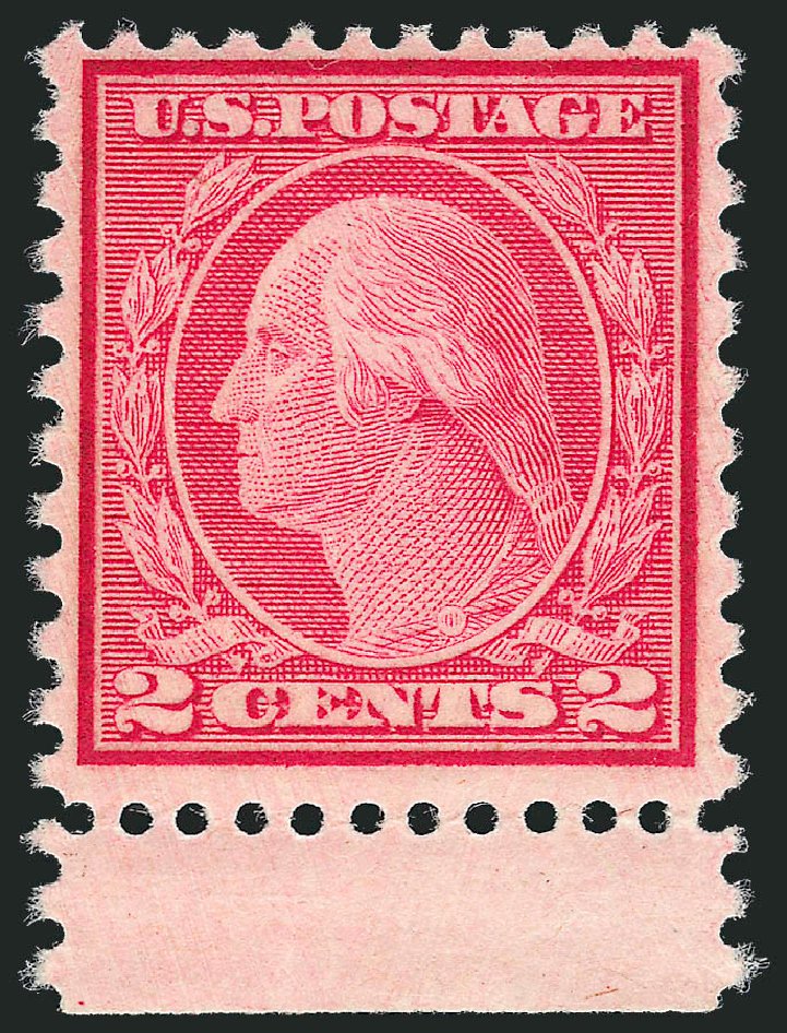 Values of US Stamps Scott Catalogue #539 - 2c 1919 Washington Rotary Perf 11x10. Robert Siegel Auction Galleries, Oct 2011, Sale 1014, Lot 2036