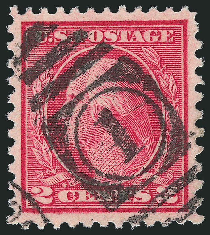 Values of US Stamps Scott 540 - 1919 2c Washington Rotary Perf 11x10. Robert Siegel Auction Galleries, Sep 2012, Sale 1028, Lot 457