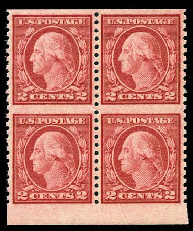 Costs of US Stamps Scott Cat. #540 - 1919 2c Washington Rotary Perf 11x10. Matthew Bennett International, Mar 2012, Sale 344, Lot 4669