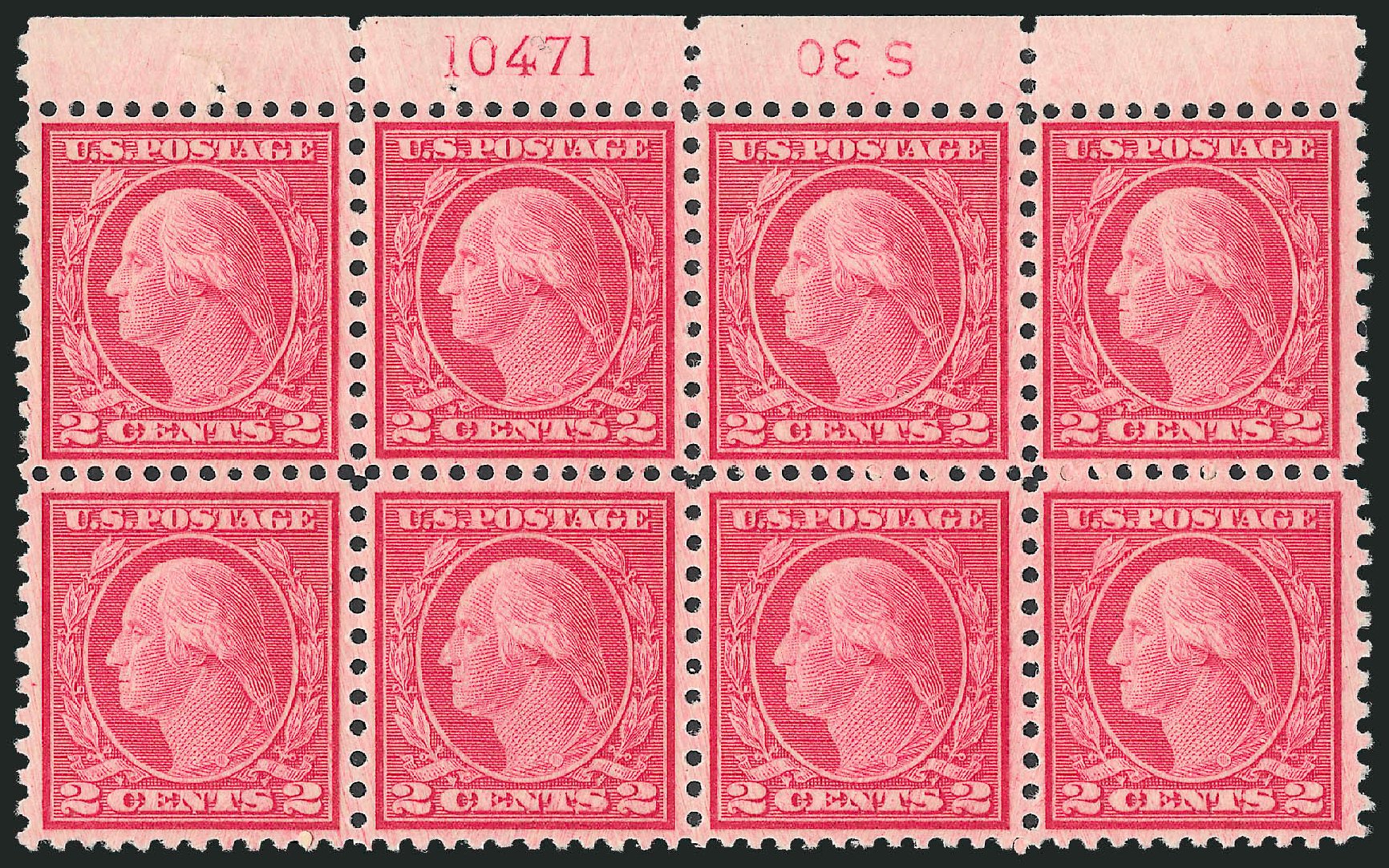 Value of US Stamp Scott Catalog 540 - 2c 1919 Washington Rotary Perf 11x10. Robert Siegel Auction Galleries, Mar 2011, Sale 1007, Lot 2824