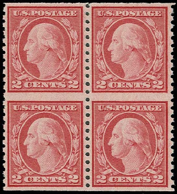 US Stamp Prices Scott Cat. #540 - 1919 2c Washington Rotary Perf 11x10. H.R. Harmer, Jun 2013, Sale 3003, Lot 1386