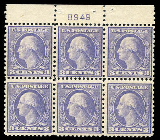Price of US Stamps Scott Catalog # 541: 3c 1919 Washington Rotary Perf 11x10. Matthew Bennett International, Mar 2012, Sale 344, Lot 4671
