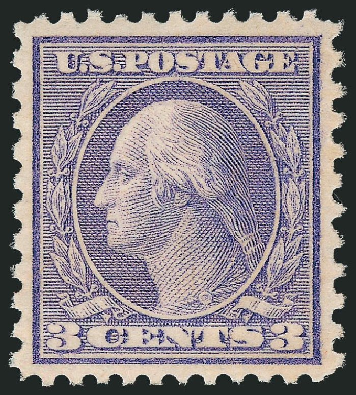 Cost of US Stamp Scott Catalog 541: 1919 3c Washington Rotary Perf 11x10. Robert Siegel Auction Galleries, Jul 2015, Sale 1107, Lot 513