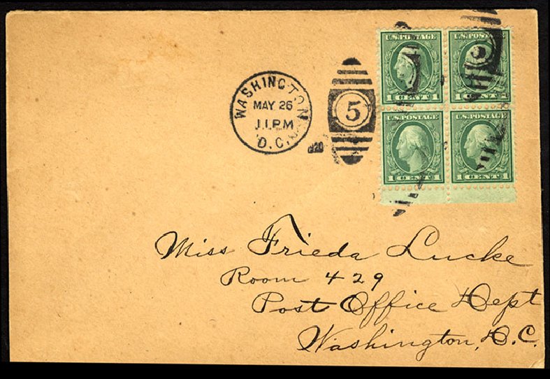 Price of US Stamps Scott 542 - 1c 1920 Washington Rotary Perf 10x11. Cherrystone Auctions, Jun 2009, Sale 200906, Lot 252