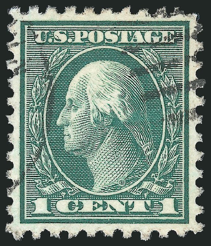 Cost of US Stamps Scott Cat. 543 - 1c 1921 Washington Rotary Perf 10. Robert Siegel Auction Galleries, Oct 2012, Sale 1032, Lot 3634
