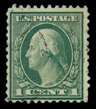 US Stamp Price Scott 544: 1c 1922 Washington Rotary Perf 11. Matthew Bennett International, Dec 2007, Sale 325, Lot 2207