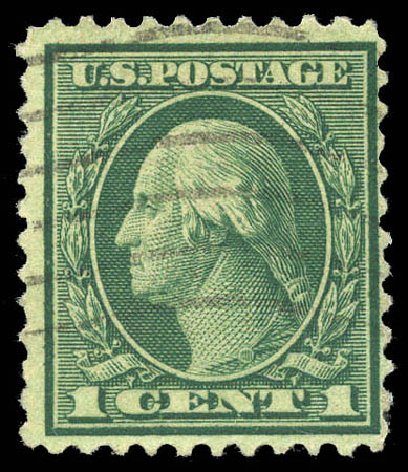 US Stamp Price Scott 544: 1922 1c Washington Rotary Perf 11. Matthew Bennett International, Mar 2011, Sale 336, Lot 1327