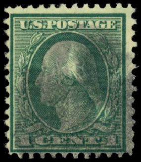 US Stamp Price Scott Catalog 544 - 1922 1c Washington Rotary Perf 11. Daniel Kelleher Auctions, Mar 2014, Sale 648, Lot 2197