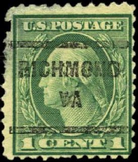 Cost of US Stamps Scott Catalog 544: 1922 1c Washington Rotary Perf 11. Harmer-Schau Auction Galleries, Feb 2012, Sale 92, Lot 1198