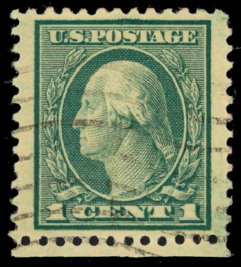 Values of US Stamp Scott Catalogue # 544: 1922 1c Washington