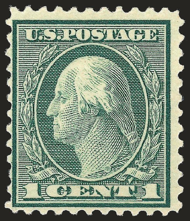 Values of US Stamp Scott Catalogue #544 - 1922 1c Washington Rotary Perf 11. Robert Siegel Auction Galleries, Sep 2008, Sale 962, Lot 2829