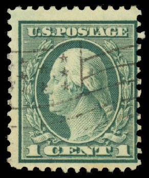 US Stamps Prices Scott 544: 1c 1922 Washington Rotary Perf 11. Daniel Kelleher Auctions, May 2014, Sale 652, Lot 741