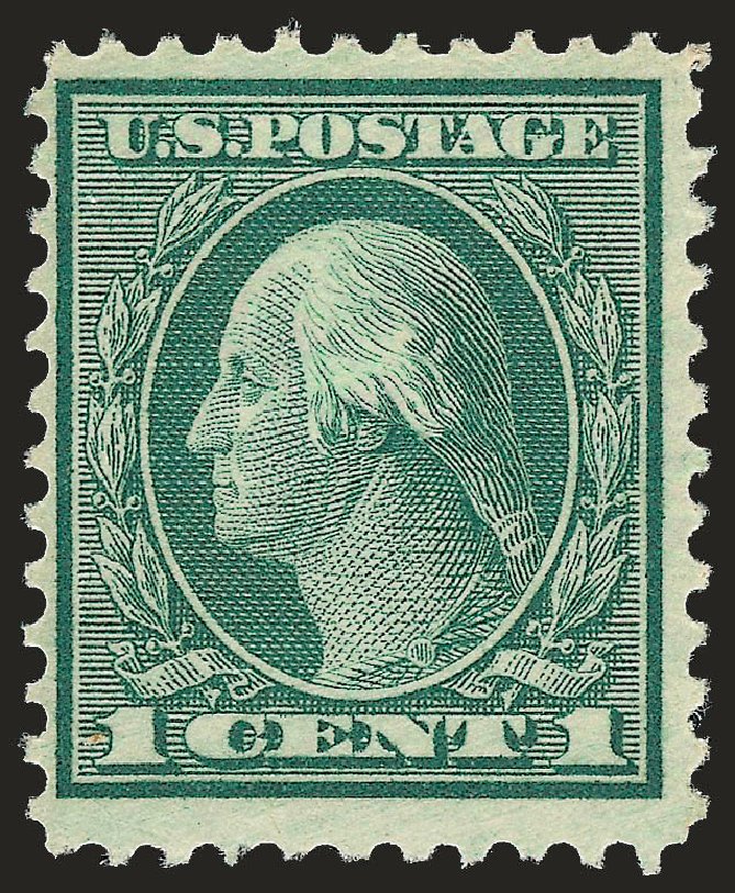 US Stamp Prices Scott Cat. 544: 1922 1c Washington Rotary Perf 11. Robert Siegel Auction Galleries, Sep 2009, Sale 968B, Lot 721