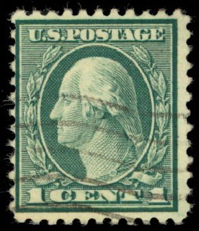 US Stamp Prices Scott Cat. #544 - 1922 1c Washington Rotary Perf 11. Daniel Kelleher Auctions, Dec 2013, Sale 640, Lot 454