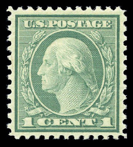US Stamp Price Scott Catalogue 545 - 1921 1c Washington Rotary Perf 11. Matthew Bennett International, Sep 2010, Sale 333, Lot 3787