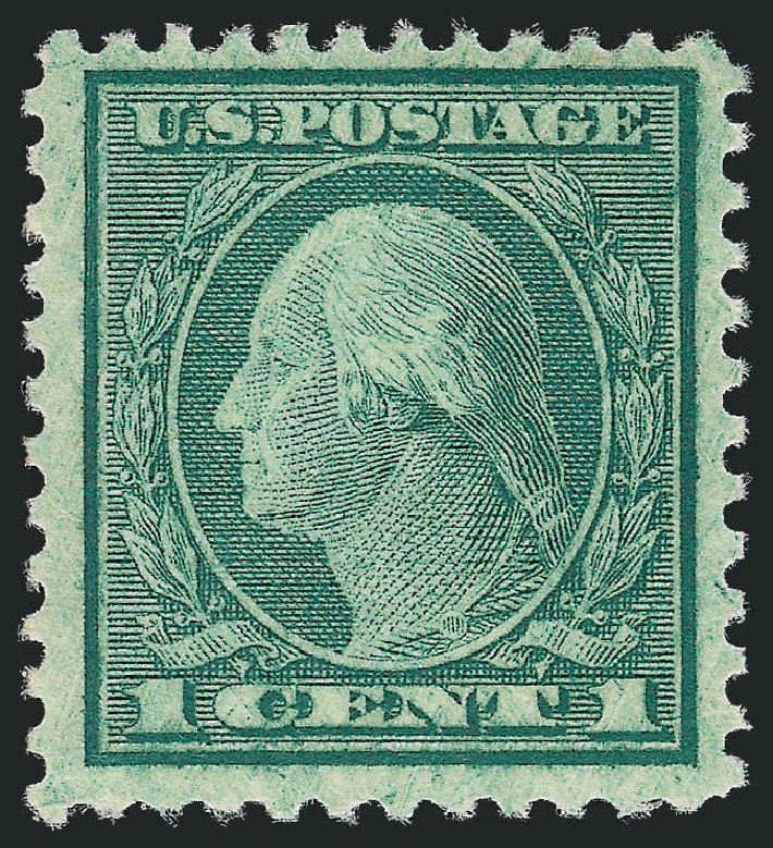 Values of US Stamps Scott Catalog #545 - 1921 1c Washington Rotary Perf 11. Robert Siegel Auction Galleries, Jun 2011, Sale 1011, Lot 788